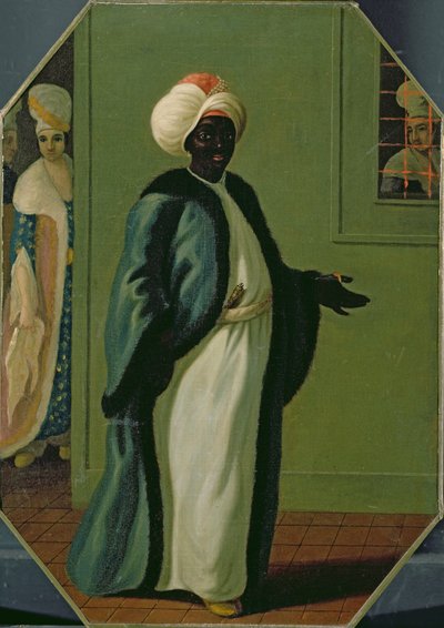 Kisler Aga, Chief of the Black Eunuchs and First Keeper of the Serraglio by Francis Smith